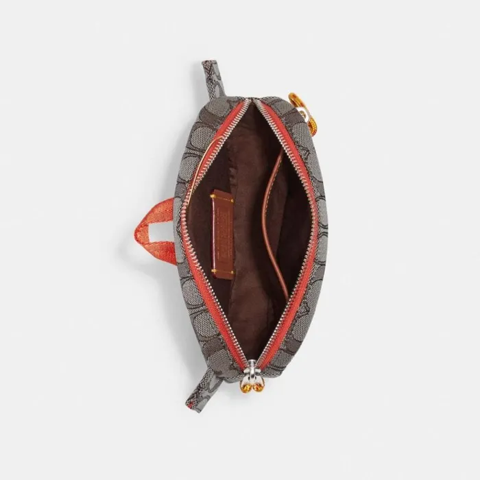 Men Belt Bags Coach Utility Belt Bag In Signature Jacquard Oak