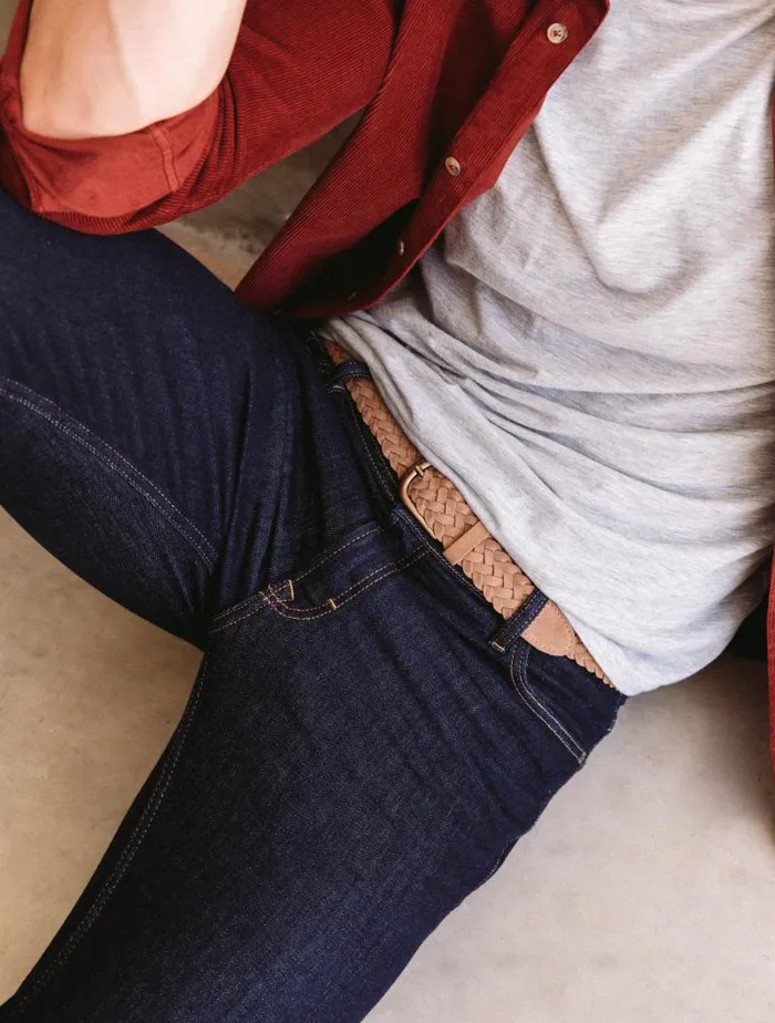 Men Belts Bobbies Santiago Antelope