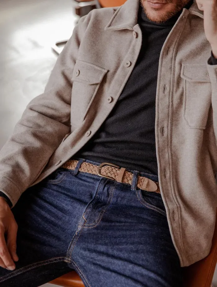 Men Belts Bobbies Santiago Antelope Men Belts Bobbies Santiago Antelope