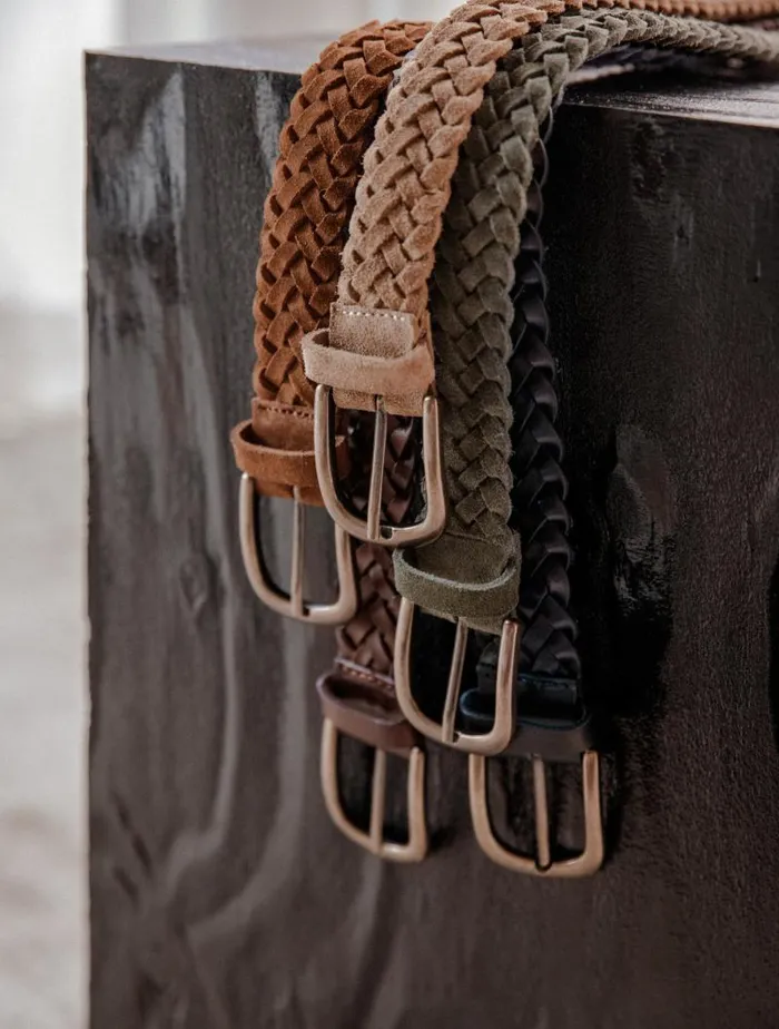 Men Belts Bobbies Santiago Antelope Men Belts Bobbies Santiago Antelope