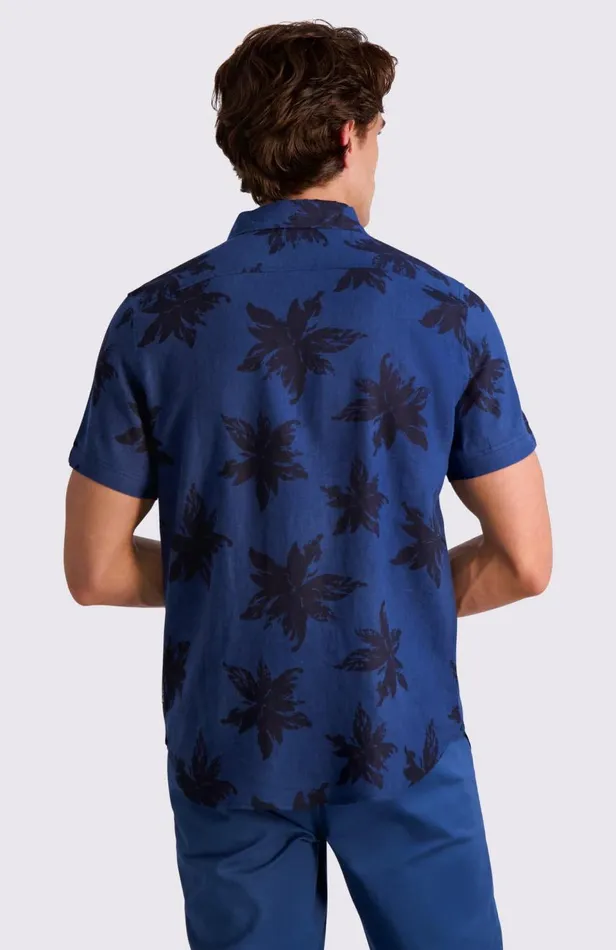 Men Ben Sherman Archive Print Shirts Exploded Flower Print Shirt 8211 Navy Men Ben Sherman Archive Print Shirts Exploded Flower Print Shirt 8211 Navy