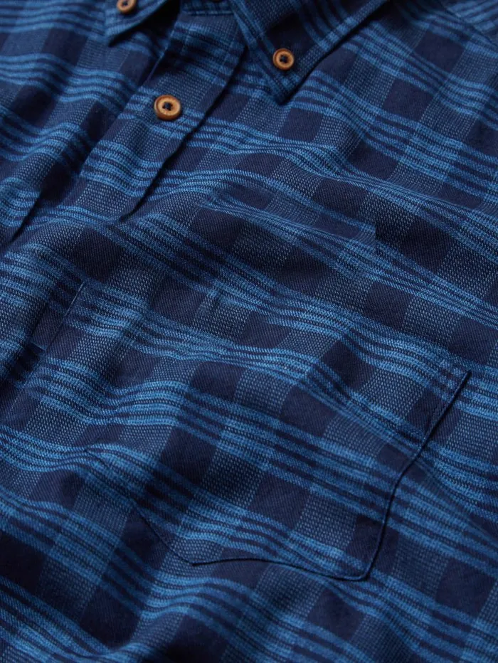 Men Ben Sherman Heritage Check Shirts Indigo Gingham Check LongSleeve Shirt Men Ben Sherman Heritage Check Shirts Indigo Gingham Check LongSleeve Shirt