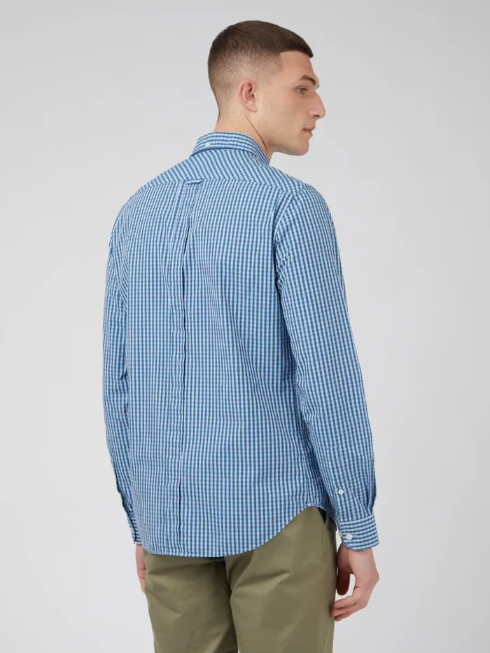 Men Ben Sherman Heritage Check Shirts Signature Gingham LongSleeve Shirt