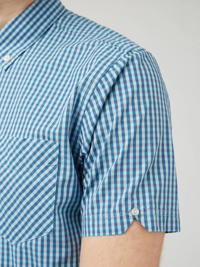Men Ben Sherman Heritage Check Shirts Signature Gingham ShortSleeve Shirt Men Ben Sherman Heritage Check Shirts Signature Gingham ShortSleeve Shirt