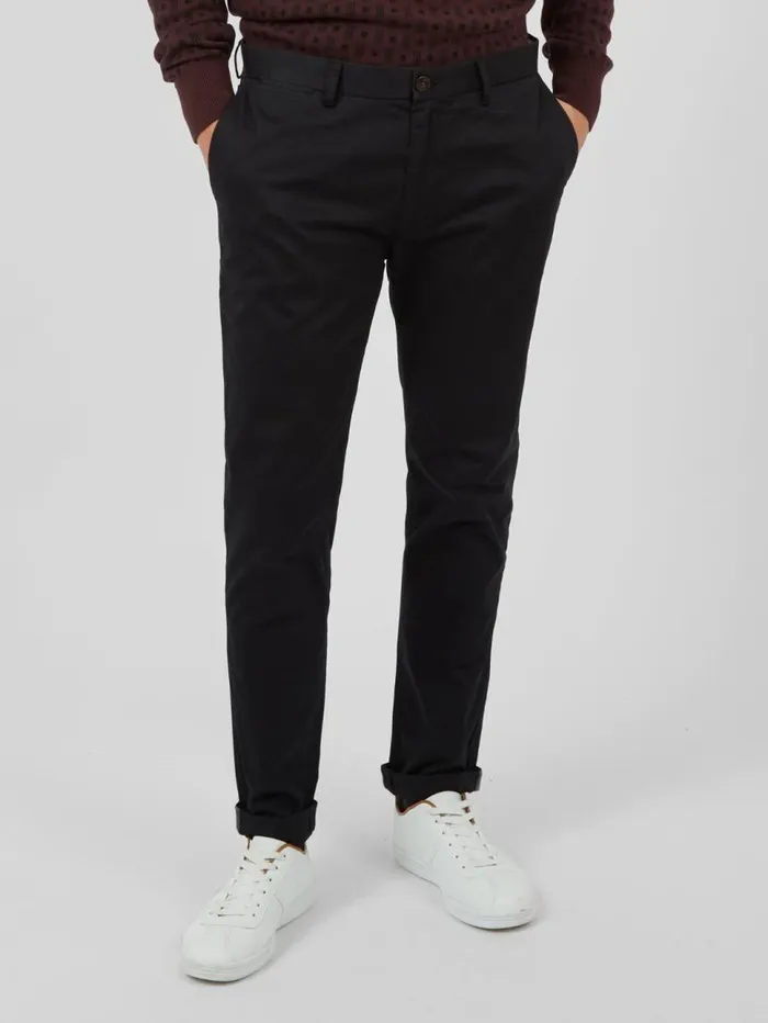 Men Ben Sherman Pants and Chinos Signature Skinny Stretch Chino Pant 8211 Black Men Ben Sherman Pants and Chinos Signature Skinny Stretch Chino Pant 8211 Black