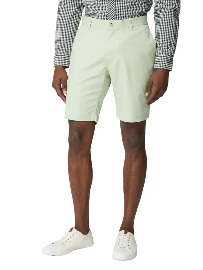 Men Ben Sherman Shorts Signature Slim Stretch Chino Short 8211 Green