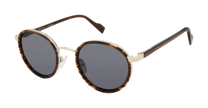 Men Ben Sherman Sunglasses Manchester Polarized Round Eco Sunglasses 8211 Brown