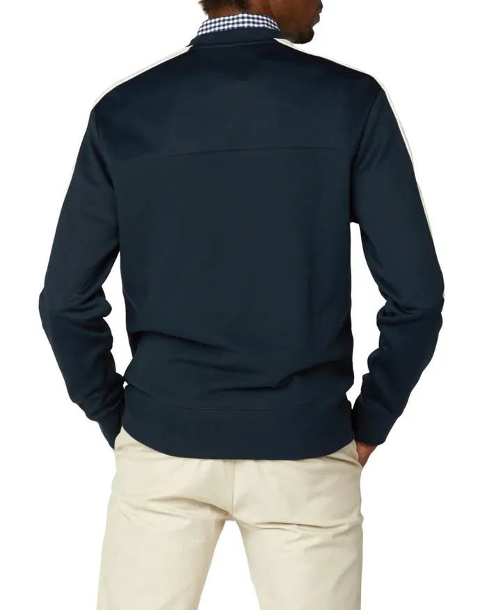 Men Ben Sherman Sweatshirts and Hoodies B By TricotLoopback Mix Sweatshirt 8211 Midnight