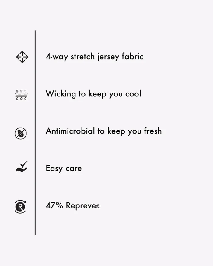 Men Ben Sherman TShirts and Graphic Tees Performance Stretch Marl TShirt 8211 Black