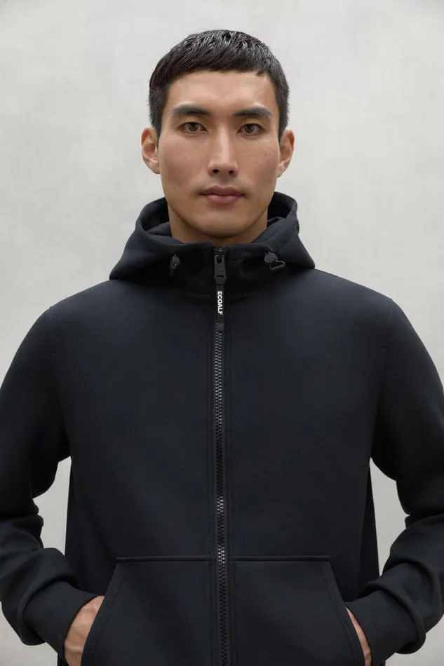 Men Black Agadir Sweatshirt Ecoalf Sweatshirts
