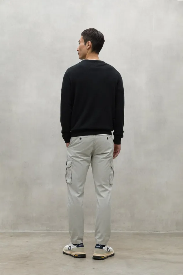 Men Black Bayona Sweater Ecoalf Knitwear