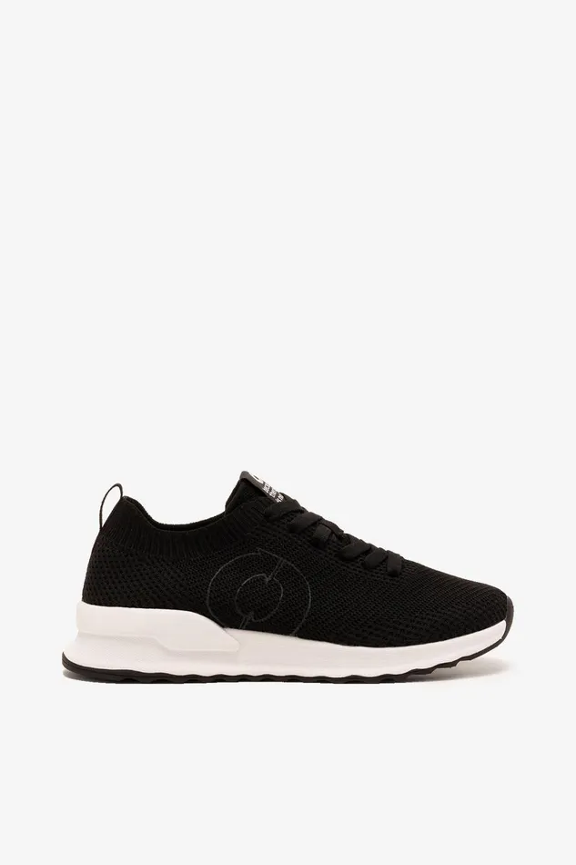 Men Black Conde Knitted Trainers Ecoalf Sneakers