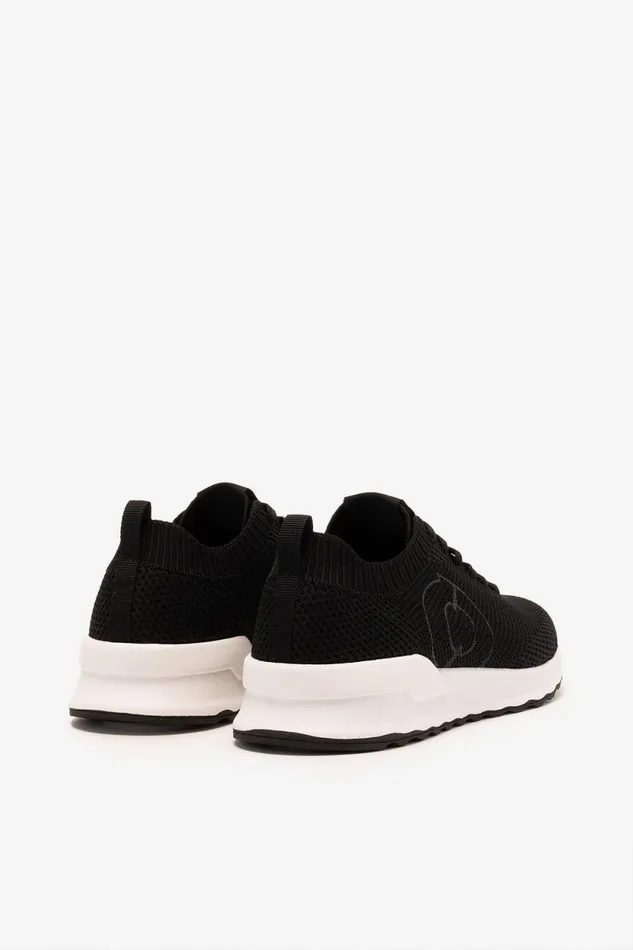 Men Black Conde Knitted Trainers Ecoalf Sneakers