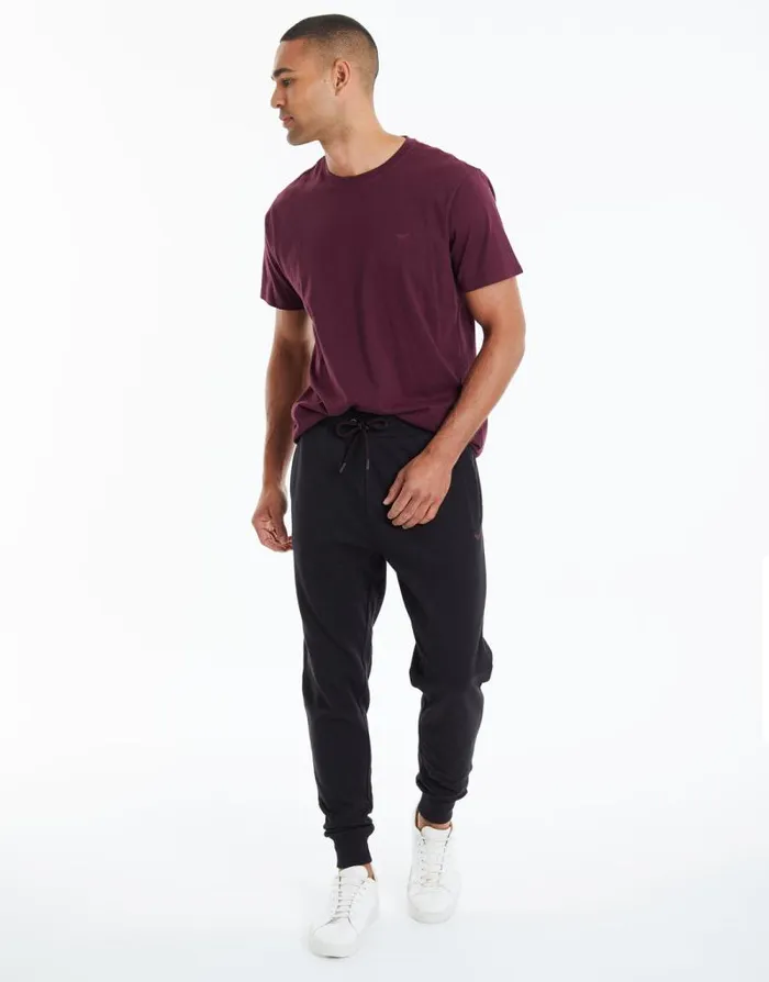 Men Black Regular Fit Joggers Threadbare Joggers Men Black Regular Fit Joggers Threadbare Joggers