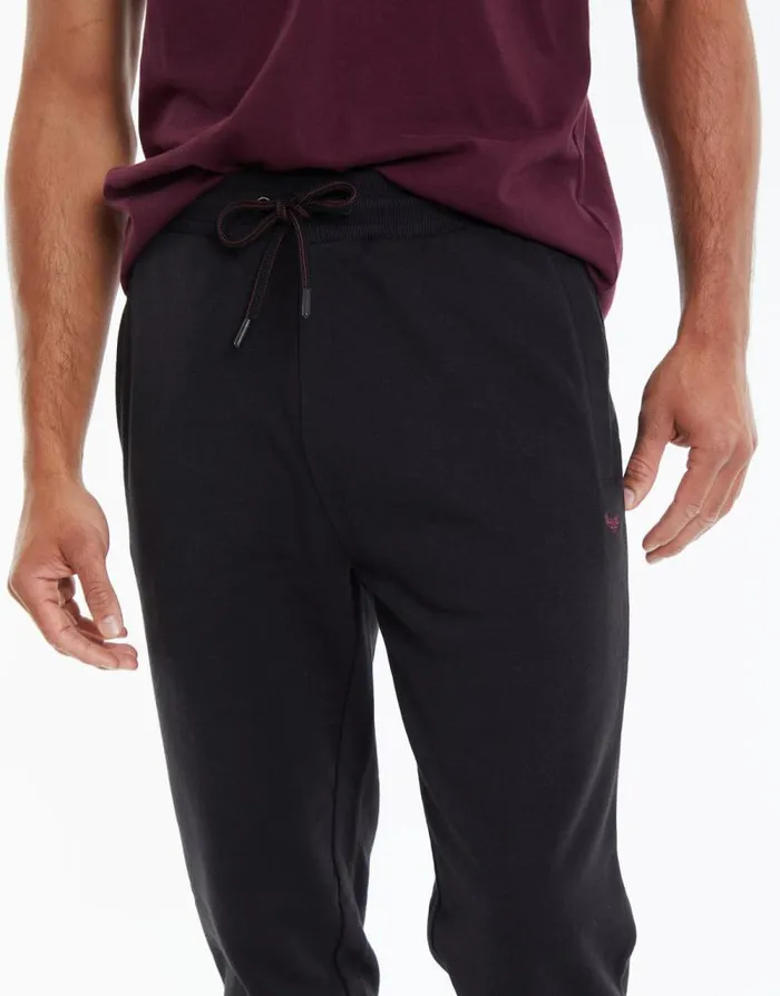 Men Black Regular Fit Joggers Threadbare Joggers Men Black Regular Fit Joggers Threadbare Joggers