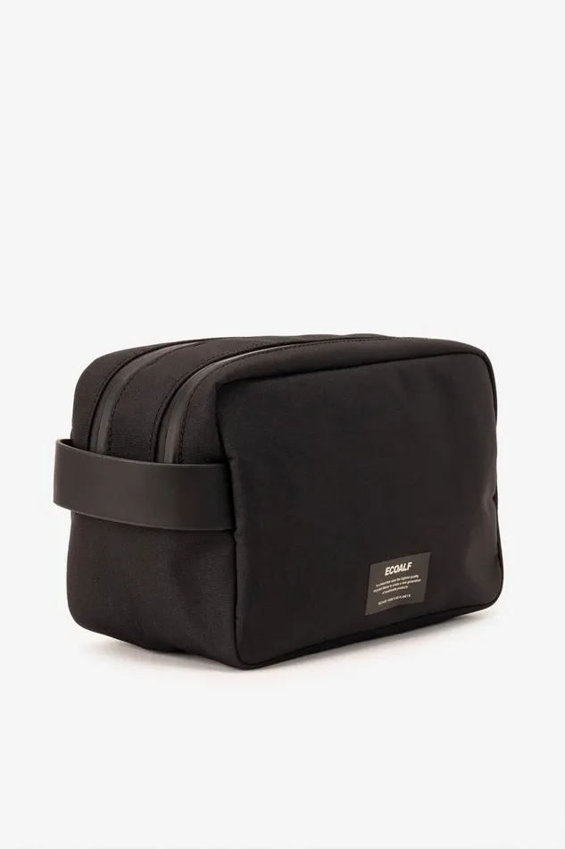 Men Black Sport Vanity Case Ecoalf Toilet Bags