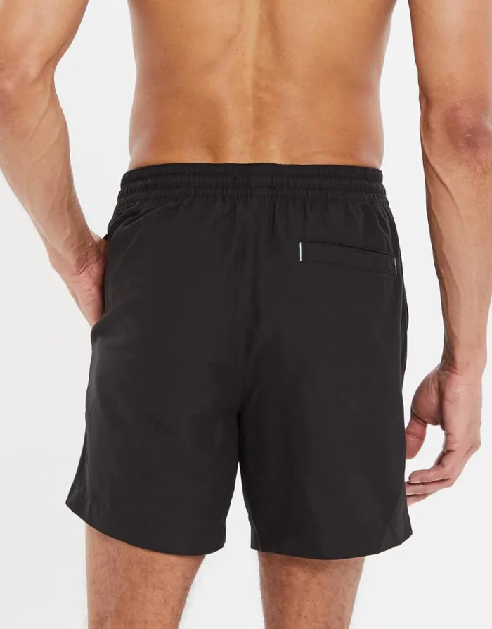 Men Black Swim Shorts Threadbare Swim Shorts Men Black Swim Shorts Threadbare Swim Shorts