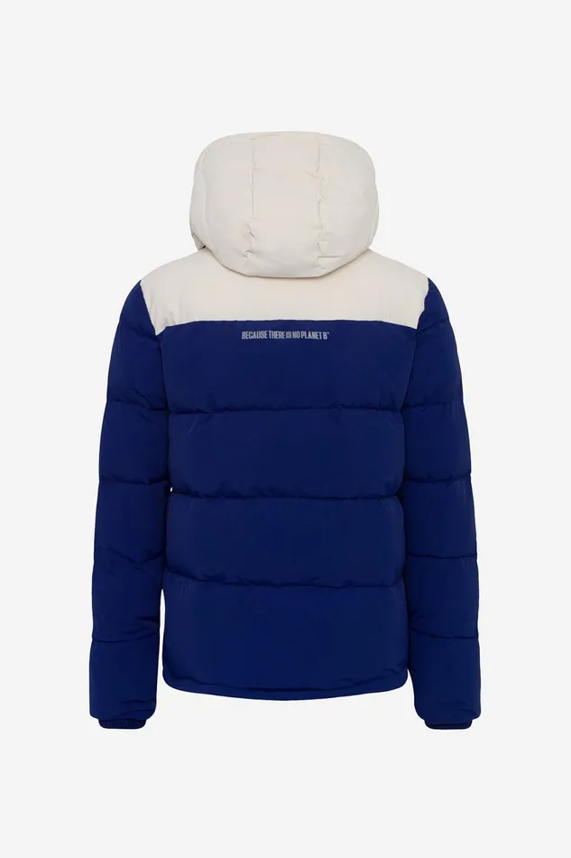 Men Blue Jannu Jacket Ecoalf Coats And Jackets