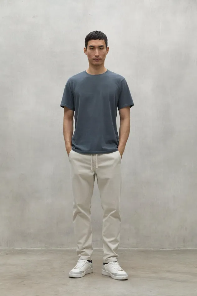 Men Blue Min TShirt Ecoalf TShirts