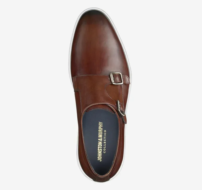 Men Bolivar Monk Strap Brown Italian Calfskin JohnstonandMurphy SlipOns and Loafers Men Bolivar Monk Strap Brown Italian Calfskin JohnstonandMurphy SlipOns and Loafers