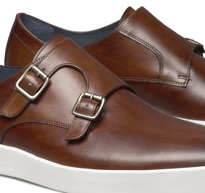 Men Bolivar Monk Strap Brown Italian Calfskin JohnstonandMurphy SlipOns and Loafers Men Bolivar Monk Strap Brown Italian Calfskin JohnstonandMurphy SlipOns and Loafers
