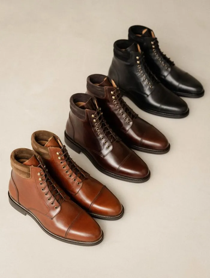 Men Boots Bobbies Gilford Bison