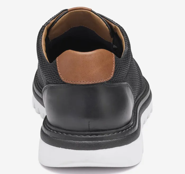 Men Braydon Knit Plain Toe Black Knit JohnstonandMurphy LaceUps Men Braydon Knit Plain Toe Black Knit JohnstonandMurphy LaceUps