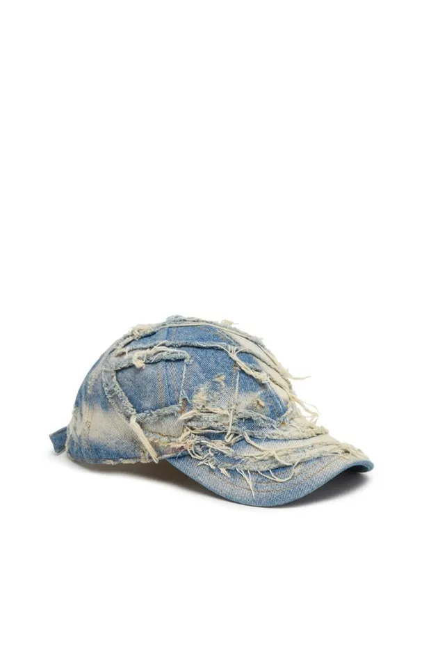 Men CObiDnm Light Blue Diesel Caps Gloves And Scarves