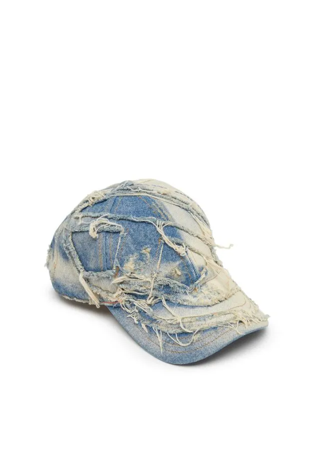 Men CObiDnm Light Blue Diesel Caps Gloves And Scarves Men CObiDnm Light Blue Diesel Caps Gloves And Scarves