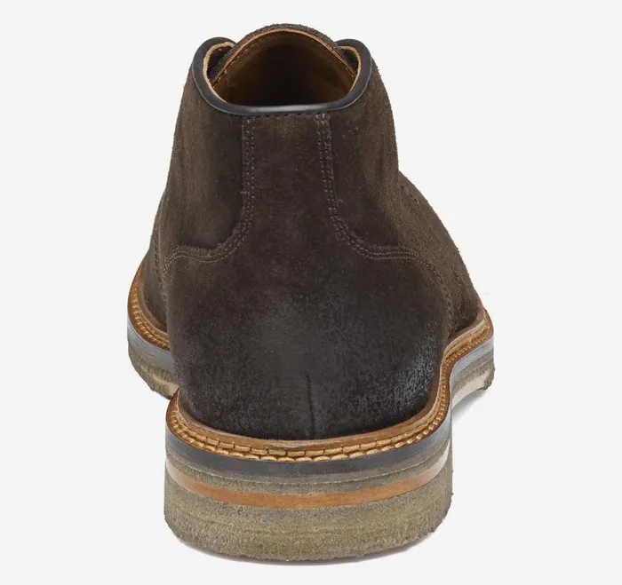 Men Calder Chukka Brown Oiled Suede JohnstonandMurphy Boots