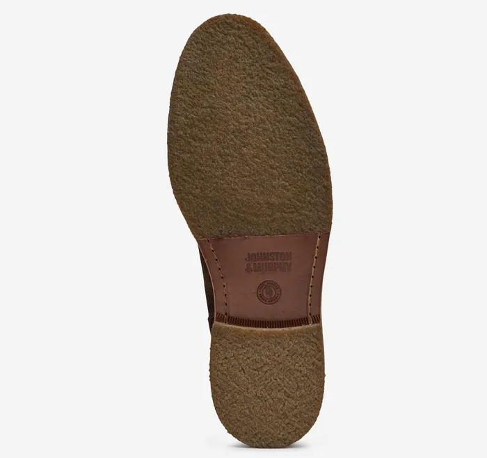 Men Calder Chukka Brown Oiled Suede JohnstonandMurphy Boots