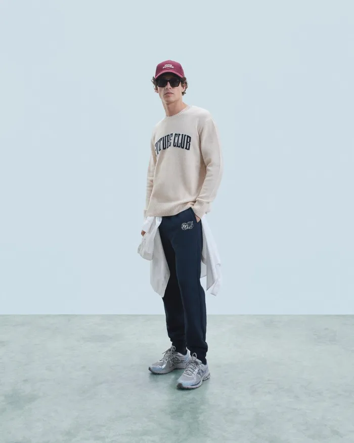 Men Cashmere Sweaters From Future Crewneck Sweater Sand