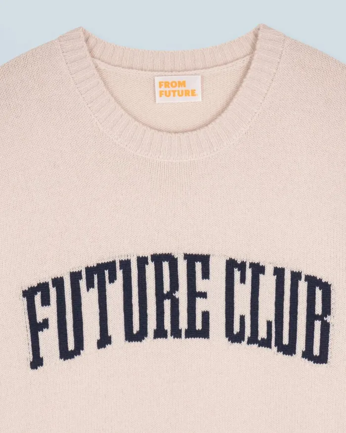 Men Cashmere Sweaters From Future Crewneck Sweater Sand
