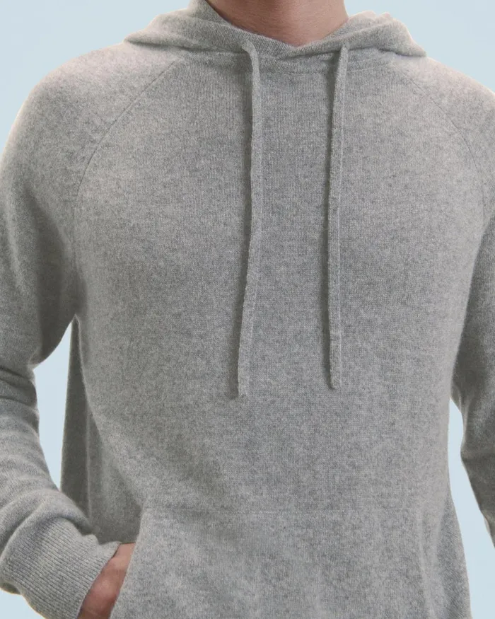 Men Cashmere Sweaters From Future Lightweight Oversized Hoodie Sweater Navy