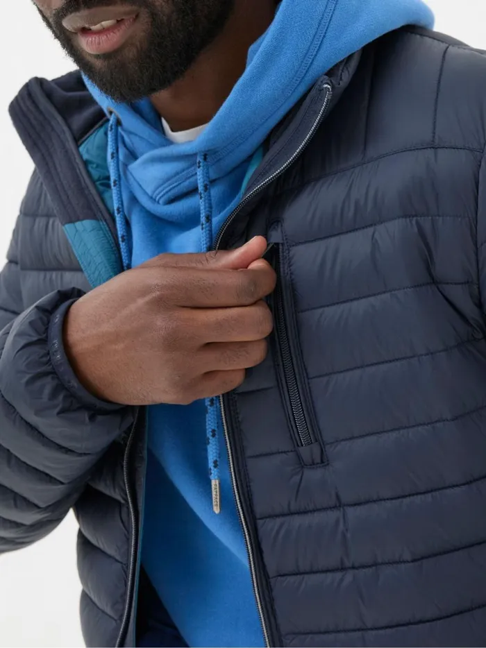 Men Coats and Jackets Fat Face Blue Dartmouth Jacket