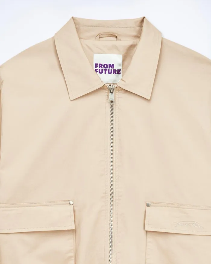 Men Coats and Jackets From Future Outerwear Jacket Beige