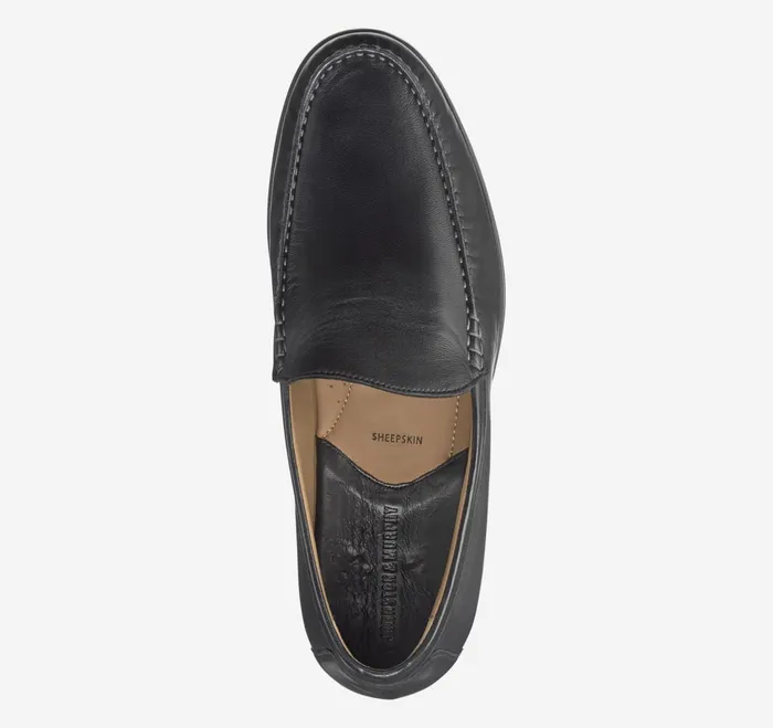 Men Cresswell Venetian Loafer Black Sheepskin JohnstonandMurphy SlipOns and Loafers Men Cresswell Venetian Loafer Black Sheepskin JohnstonandMurphy SlipOns and Loafers