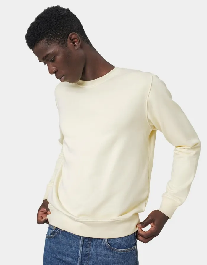 Men Crewneck Sweatshirts Colorful Standard Classic Organic Crew Pine Green