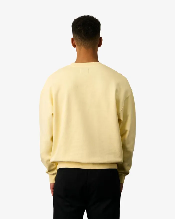 Men Crewneck Sweatshirts Colorful Standard Organic Oversized Crew Cedar Brown