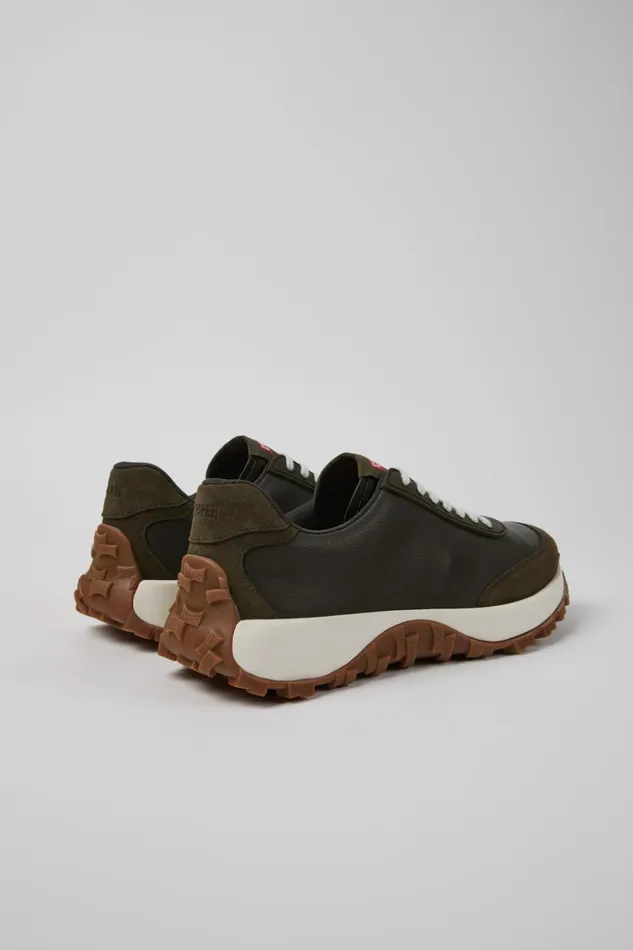 Men Drift Trail VIBRAM Green Textile And Nubuck Sneakers Camper Sneakers Men Drift Trail VIBRAM Green Textile And Nubuck Sneakers Camper Sneakers