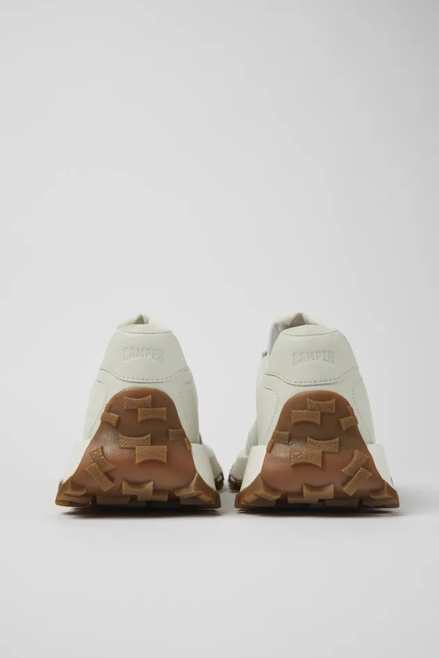 Men Drift Trail VIBRAM White Leather And Textile Sneakers Camper Sneakers Men Drift Trail VIBRAM White Leather And Textile Sneakers Camper Sneakers