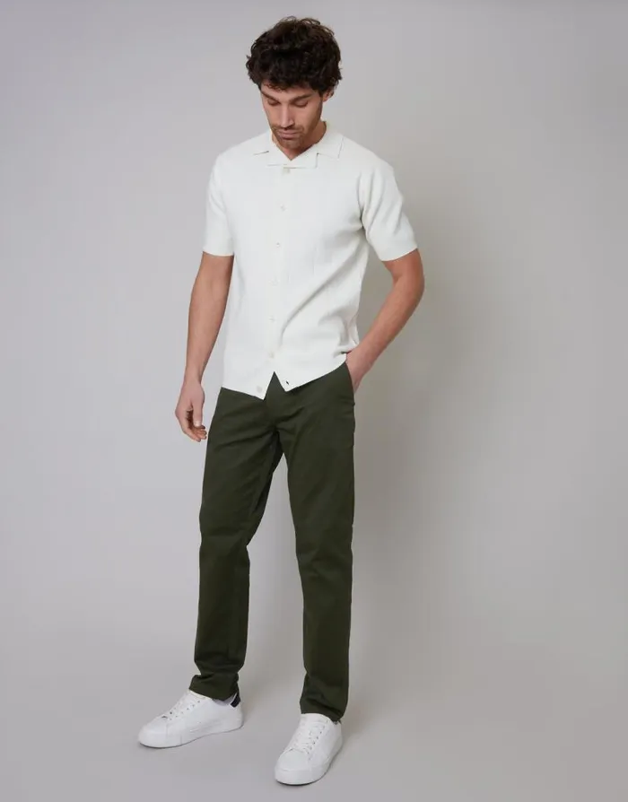 Men Forest Green Regular Fit Chino Trousers Threadbare Chinos Men Forest Green Regular Fit Chino Trousers Threadbare Chinos
