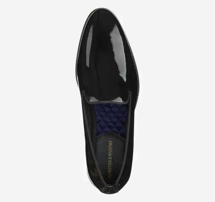Men Gavney SlipOn Loafer Black Patent JohnstonandMurphy Formal Shoes Men Gavney SlipOn Loafer Black Patent JohnstonandMurphy Formal Shoes