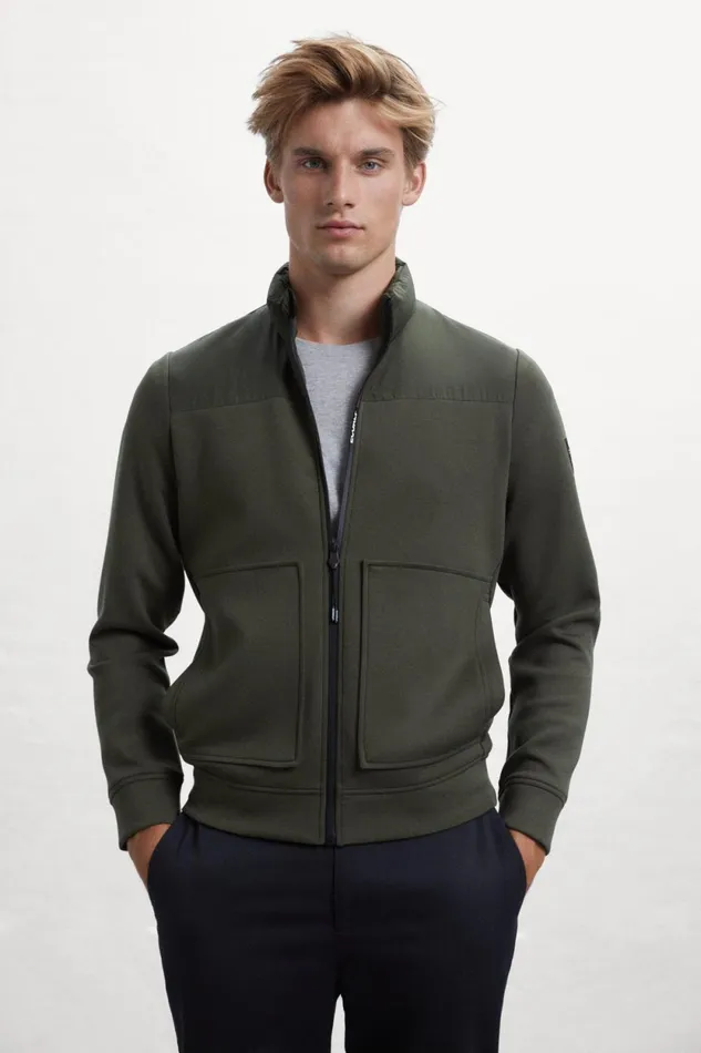 Men Green Bezea Sweatshirt Ecoalf Sweatshirts