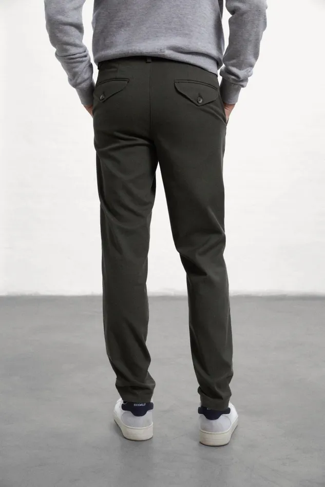 Men Green Jablillo Trousers Ecoalf Trousers