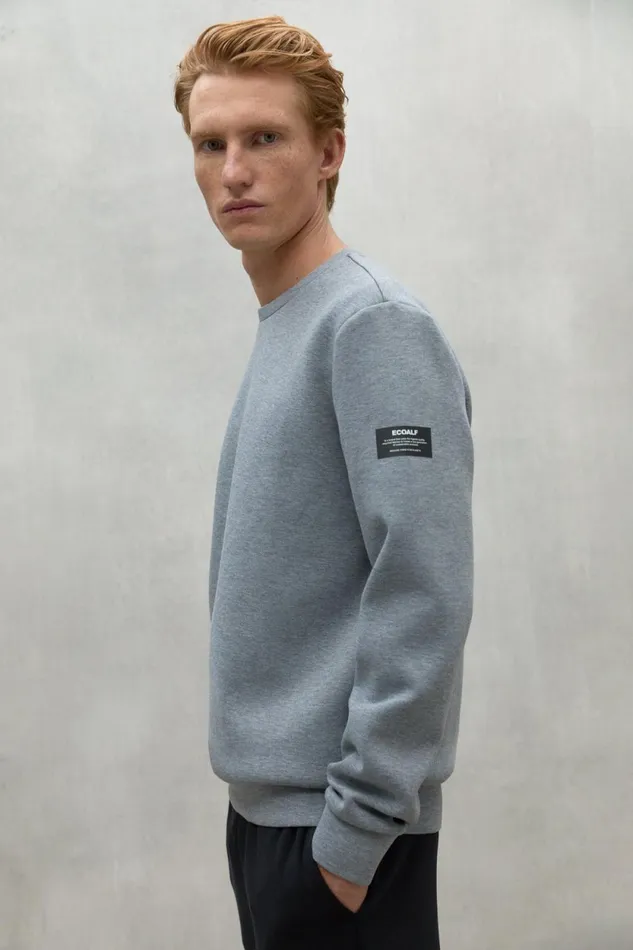 Men Grey Arles Sweatshirt Ecoalf Sweatshirts