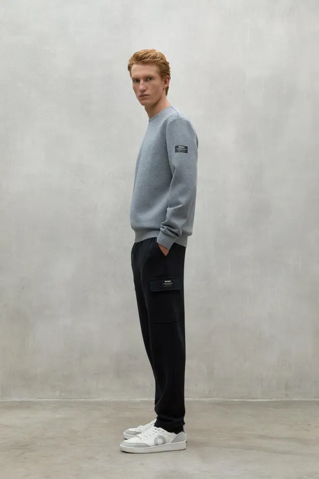 Men Grey Arles Sweatshirt Ecoalf Sweatshirts