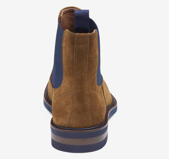 Men Hartley Chelsea Boot Snuff Italian Suede JohnstonandMurphy Boots Men Hartley Chelsea Boot Snuff Italian Suede JohnstonandMurphy Boots