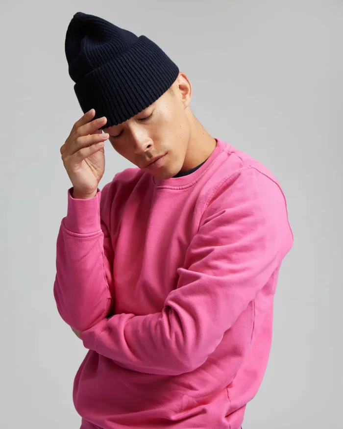 Men Hats Colorful Standard Merino Wool Hat Soft Lavender