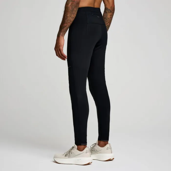 Men Hurricane Tight Black Saucony Bottoms